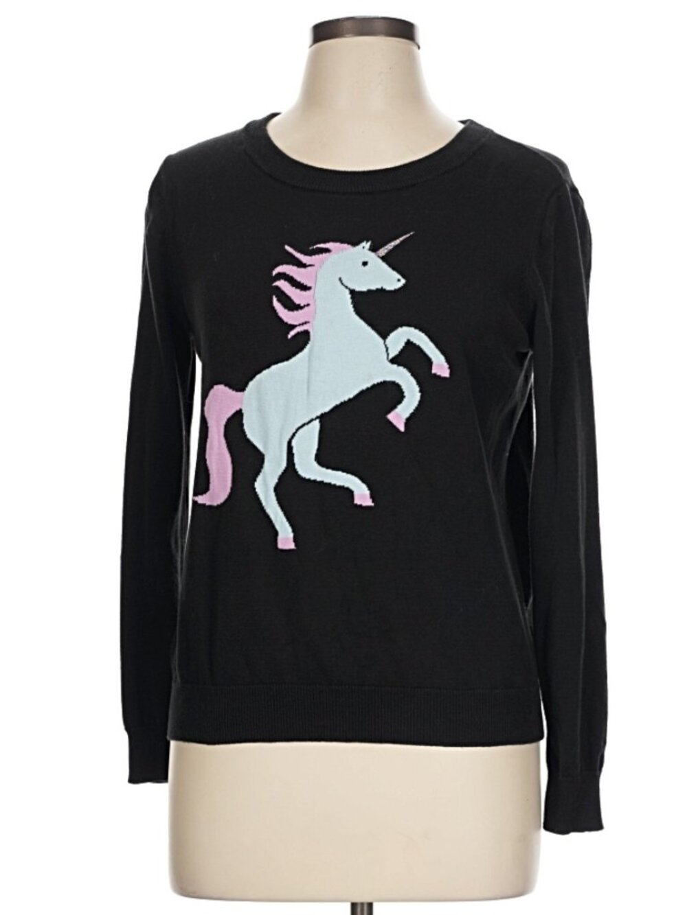 Unicorn Sweater Lightweight Long Sleeve EUC RARE